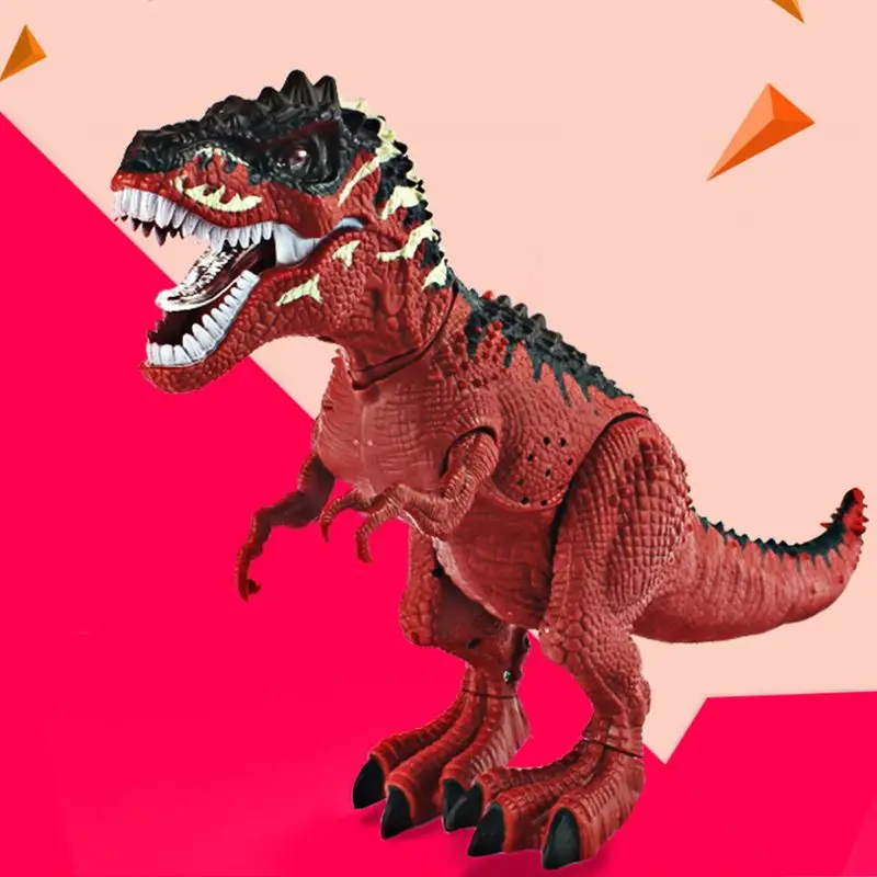 T-Rex динозавр модель моделирование ходячий светильник проекция электрическая игрушка для мальчиков