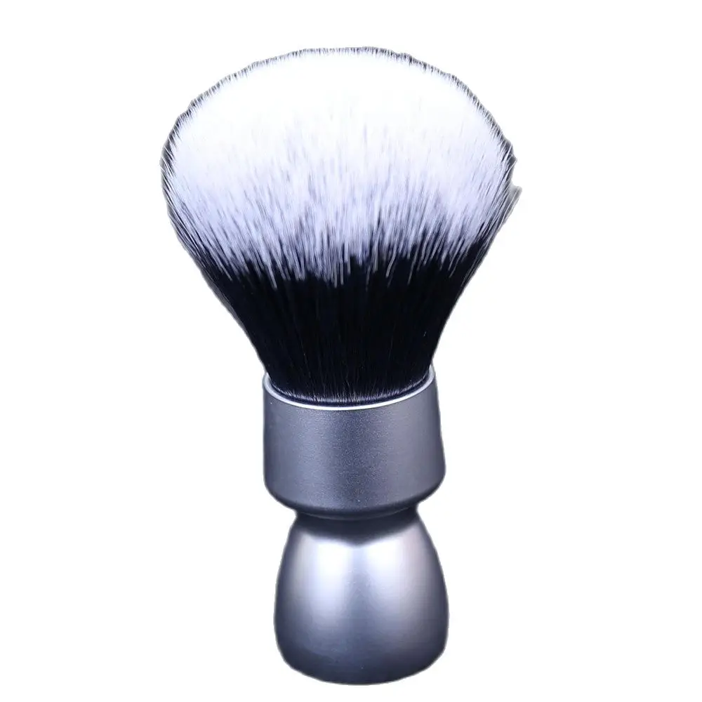 Yaqi Heavy Metal Handle Synthetic Hair Tuxedo Knot Shave Brush for Men