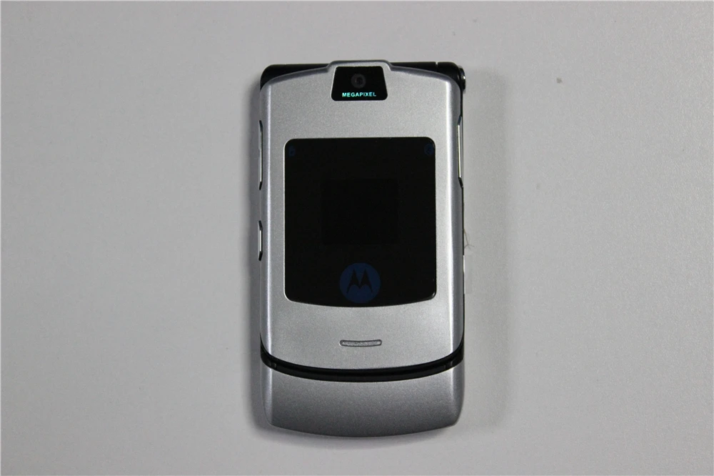 refurbished samsung phones V3i 100% Original Motorola Razr V3i Quad Band Flip GSM Bluetooth MP3 Unlocked Old Used Mobile Phone second hand iphone