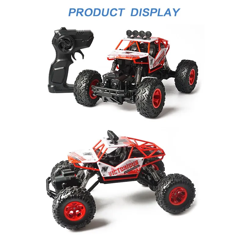 1: 16 Радиоуправляемый автомобиль 2,4G 4CH 4WD Rock Crawler 4x4 вождение автомобиля двойные двигатели привод дистанционного управления модель автомобиля
