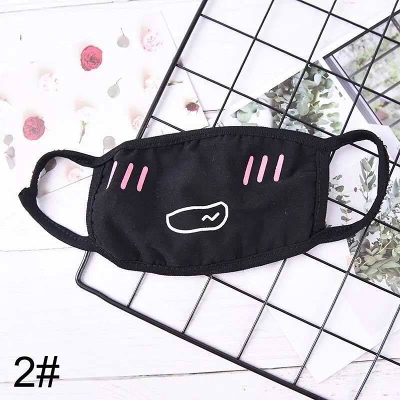 1 шт. хлопковые пылезащитные маски со ртом для лица Вечерние Маски аниме