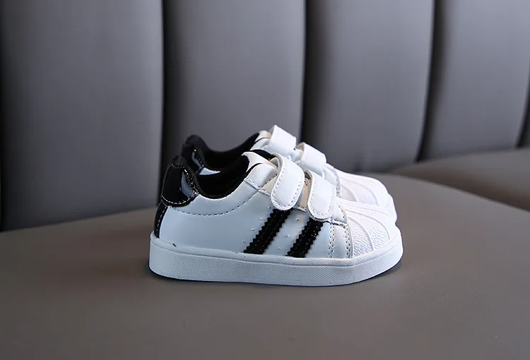 Boys Sneakers For Kids Shoes Baby Casual PU Light Toddler Girls Running Shos Fashion Brand White Sport Children Shoes Breathable