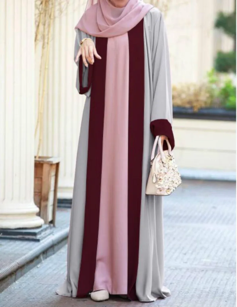 Новое платье в турецком стиле Vestidos Islamicos красивые мусульманские платья Саудовская Аравия кафтан арабский костюм женские исламские кардиганы