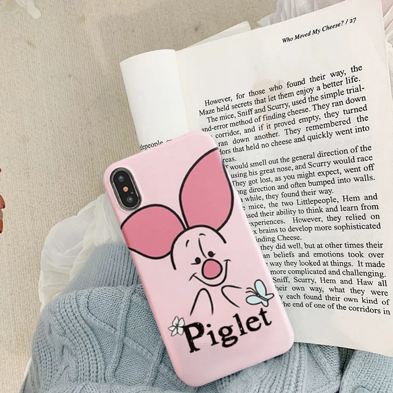 JAMULAR Cute Piglet Tigger Eeyore Fitted Case For iPhone X 11 Pro XS MAX 6 6s 7 8 Plus Cartoon Animal Phone Cover Shell Capa Bag JAMULAR Cute Piglet Tigger Eeyore Fitted Case For iPhone X 11 Pro XS MAX 6 6s 7 8 Plus Cartoon Animal Phone Cover Shell Capa Bag