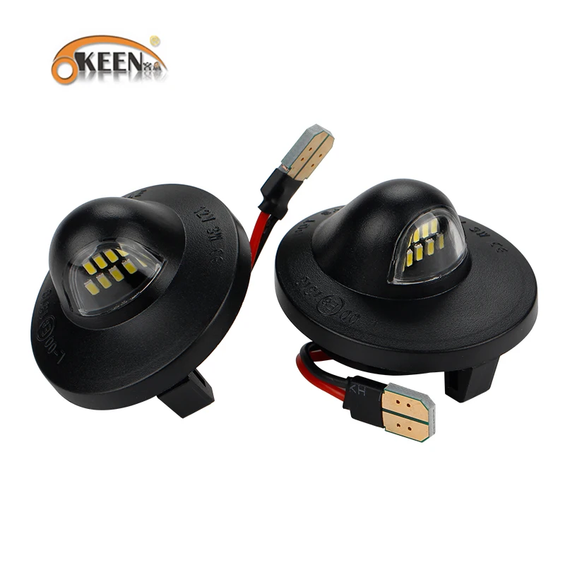 

OKEEN License Plate Light for F150 For Ford F-150 F-250 F-350 F-450 F-550 Superduty Ranger Pickup Truck 6000K White LED Lights