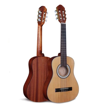 

34 Inch Classical Guitar Mahogany Solid Guitar 6 String High Quality Folk Guitar Professional Musical Instrument Gift AGT248