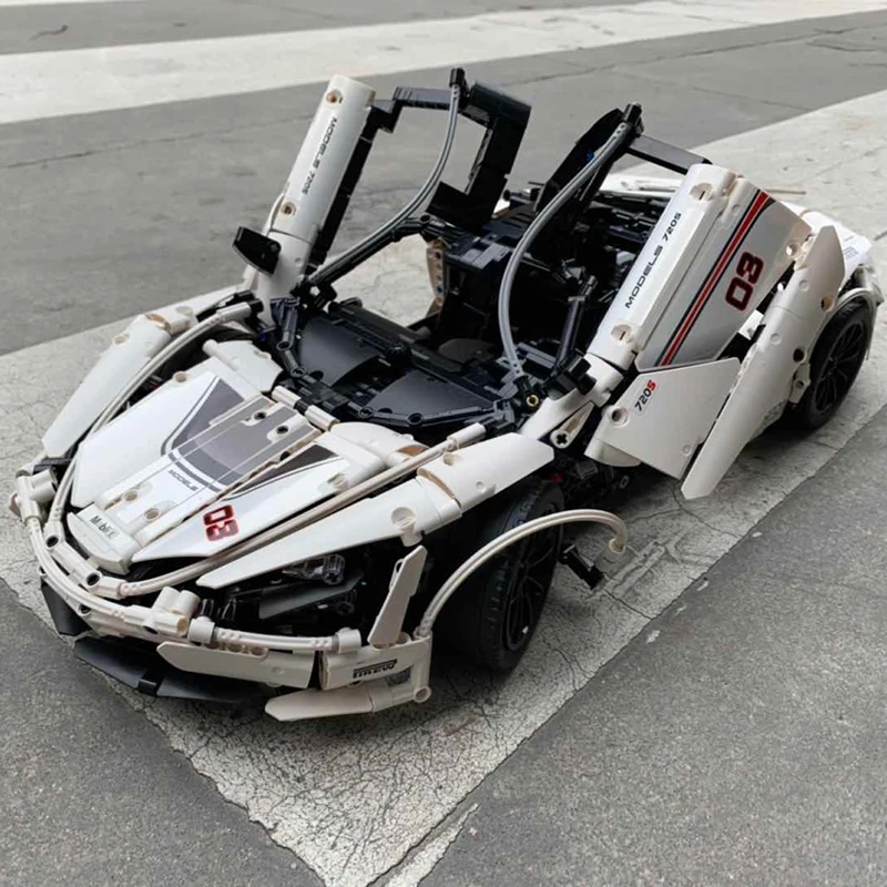 2020 Новый RC Супер спортивный гоночный автомобиль конструкторных блоков Детские