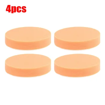 

4Pcs 5 Inch 125mm Orange Car Polishing Sponge Pad Waxing Polishing Pad Replace Car Wash & Maintenance