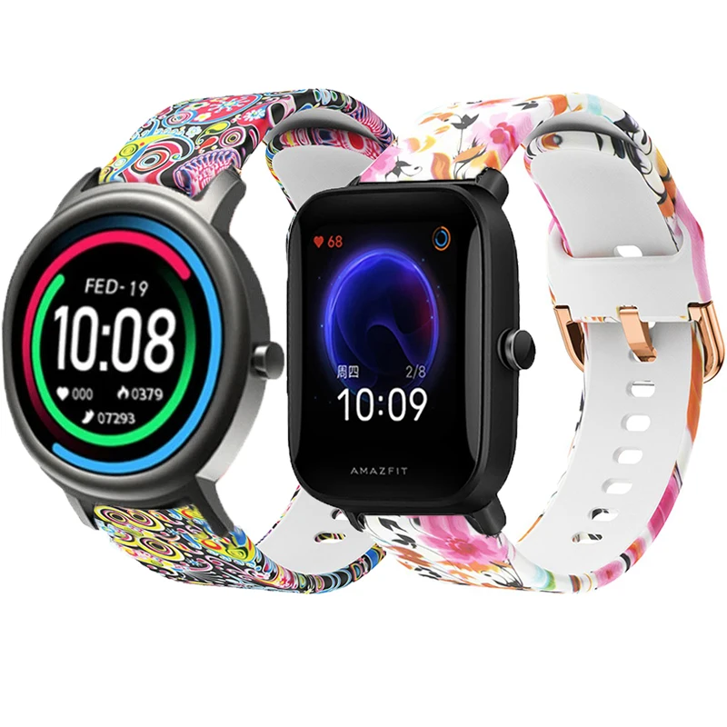 Силиконовый ремешок на запястье для Xiaomi Mibro Air/цветной умных часов спортивный