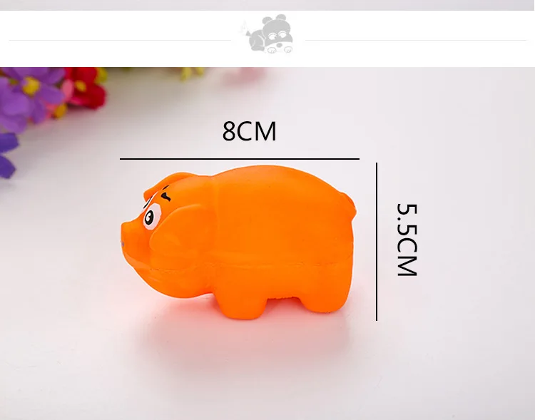 Игрушка для собак, забавная игрушка для собак, латексная свинья