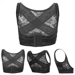 Chest Brace Back Support Bandage Back Corset Shoulder Band Breast Lift Up Bra Body Shaper Strap Back Posture Corrector For Women