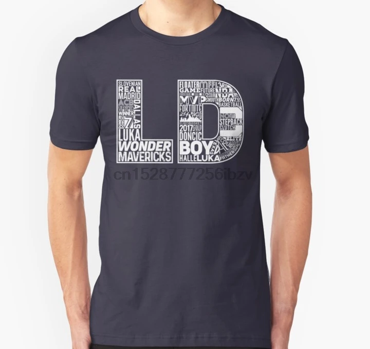 Мужская футболка Luka Doncic Word Collaboration Design(белая) футболка унисекс футболка с принтом Футболки