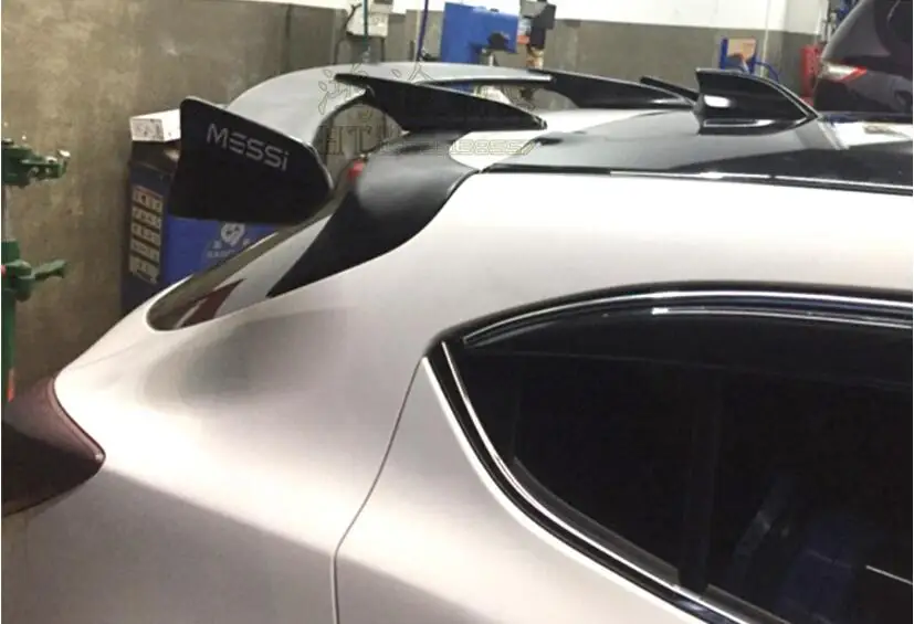 Аксессуар для багажника Спойлеры высокого качества автомобильное заднее крыло багажника спойлер для Mazda 3 AXELA хэтчбек