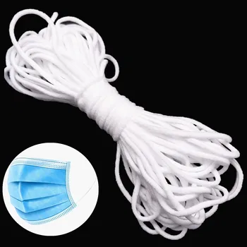 

3mm Mouth Mask Elastic Band Mask Rope Rubber Band String Mask Ear Cord Round Elastic Band DIY Craft Mouth Mask accessories