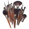 MUF Series Beauty Makeup Brushes Set Original Wood Make up Brush Beauty Eyeshadow Blending Tool brochas maquillaje ► Photo 3/6