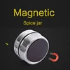 Magnetic Spice Jar stainless steel seasoning pot set household seasoning bottle cup magnetic tank with Stickers kitchen tools ► Photo 2/6