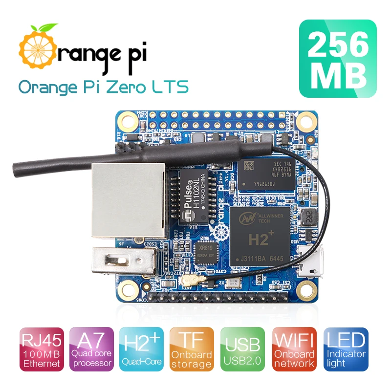 Тест образца Orange Pi Zero LTS 256 Мб цена со скидкой только для 1 шт. каждого