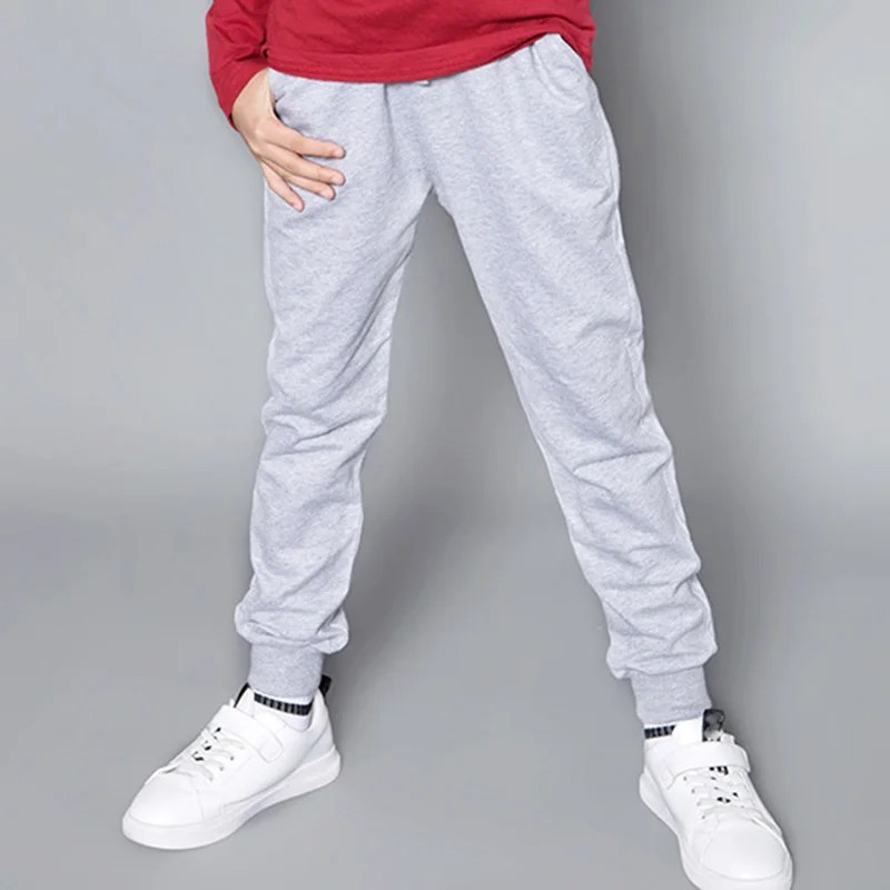 Kids Solid Color Winter Trousers - Image 3