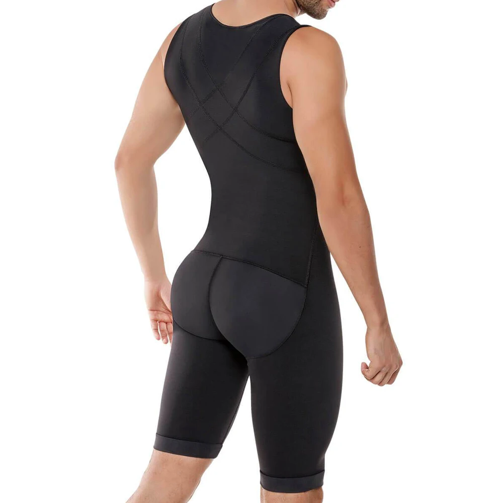 Men Full Bodysuit Tummy Control Shapewear