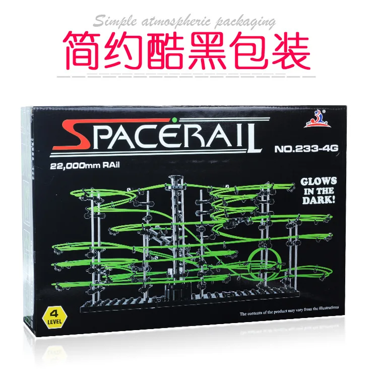 

233-4g Roller Coaster Warp Drive Space Camera Track Educational Toy DIY Science Building Blocks Toy