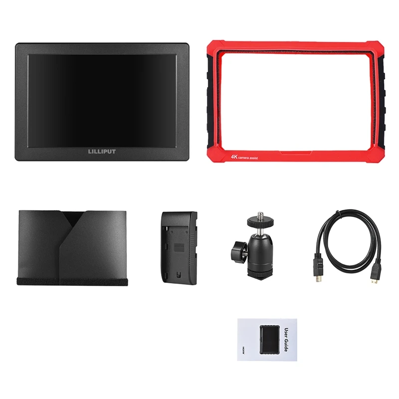 

FFYY-Lilliput A7S 7 inch 1920X1200 IPS Screen Camera 4K HDMI Video Field Monitor for Canon Nikon Sony DSLR