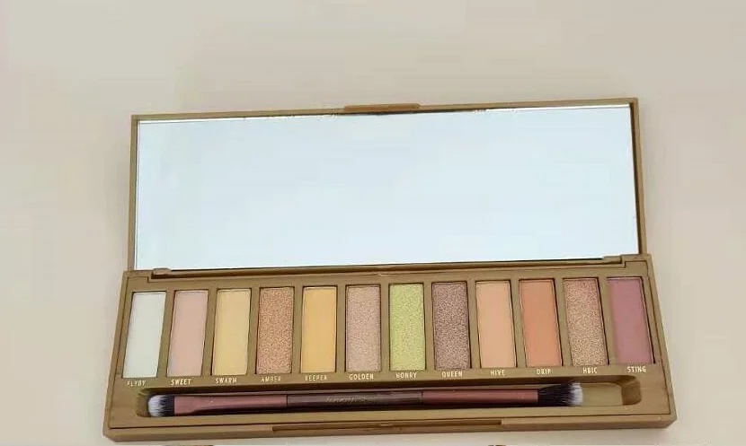 New Honey Eyeshadow Palette 12 colors Eye Shadow Maquillage nude palette nk honey High quality palette set