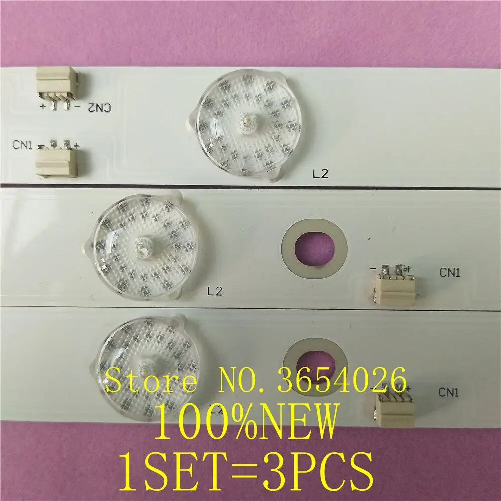 3pcs/set led backlight for LED39C310A led strip JS-D-JP3910-071EC JS-D-JP3910-061EC