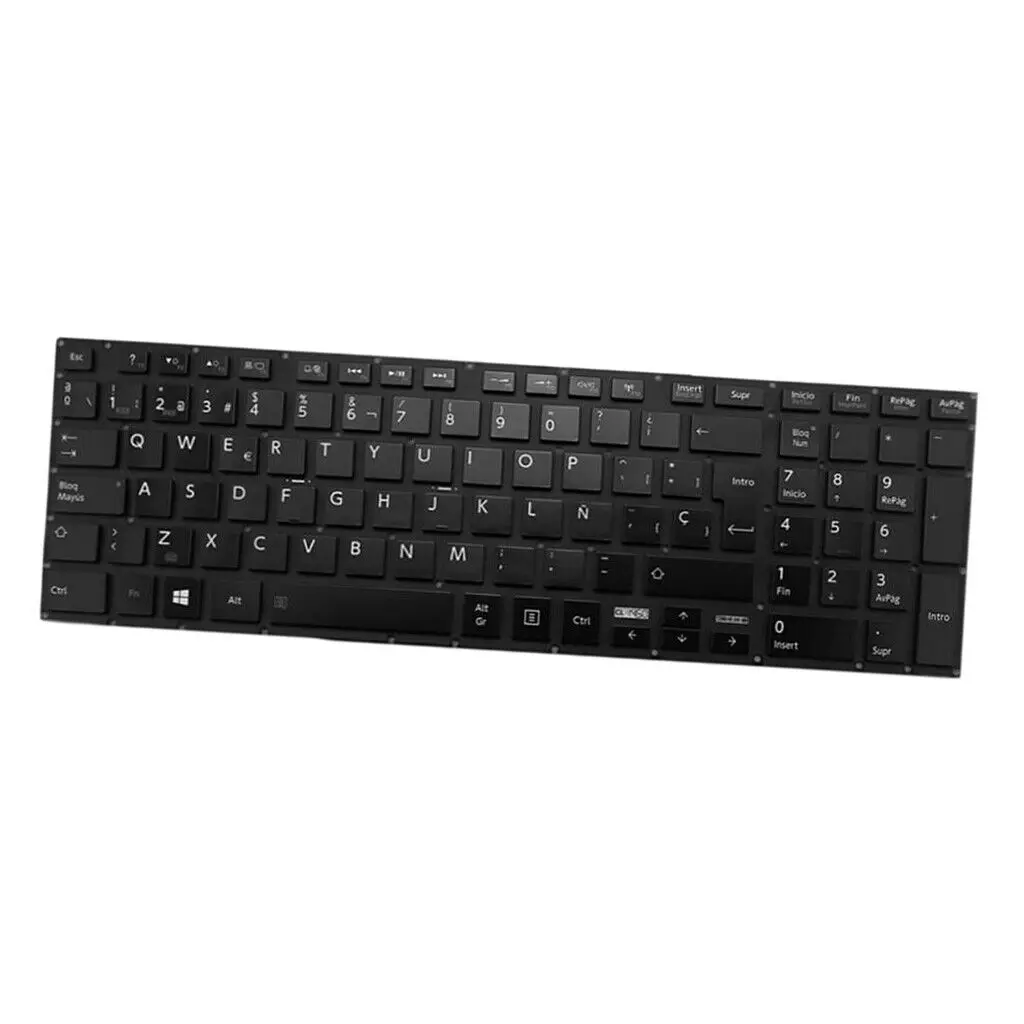 Клавиатура с испанской подсветкой для Toshiba Satellite P50 B P50T SP backlit|Клавиатуры замены| |