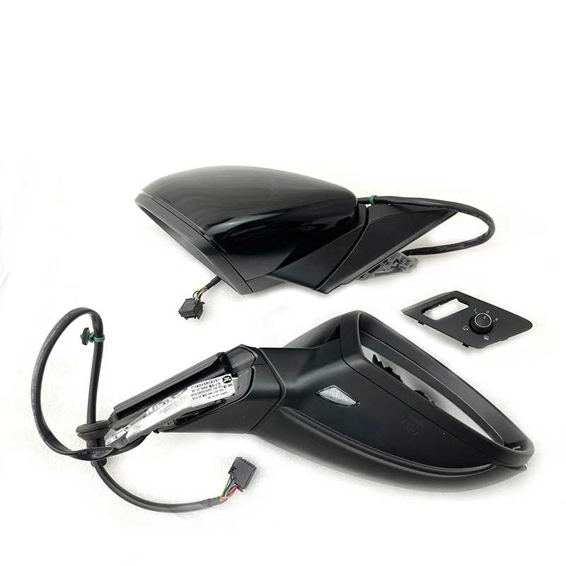 For Golf 7 Auto folding mirror electric folding side mirrors with light 5GG 857 507 A + 5GG 857 508 A car hood