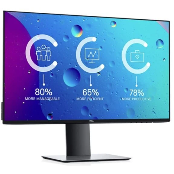 Монитор Dell 23.8" UltraSharp U2419HC черный IPS LED 5ms 16:9 HDMI DisplayPort PS HAS Pivot 1000:1 2
