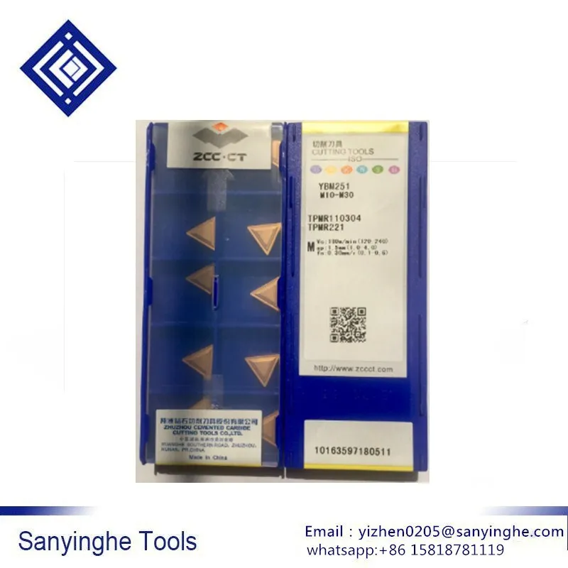 

TPMR110304 cnc carbide turning inserts triangular tungsten gold carbide tips inserts (10pcs/lots )