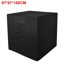 Оксфордская ткань напольный невыгорающий твердый пылезащитный моющийся Крышка для кондиционера Практичный Водонепроницаемый шнурок многоразовый складной