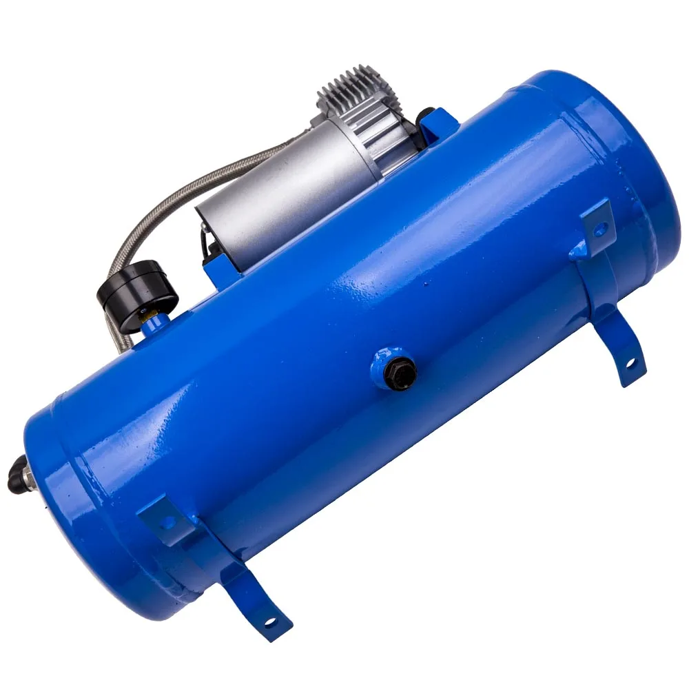 Воздушный компрессор с 6L танком 120/150 PSI 12V для воздушного рога вагона грузовика RV