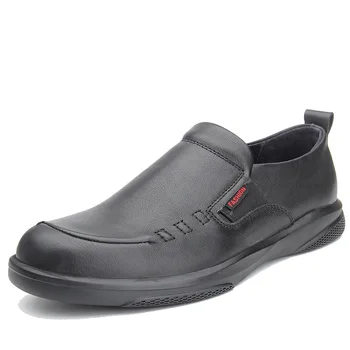 

soft bottom mens business casual shoes designer shoes men high quality all-match cowhide autumn winter British retro men shoes