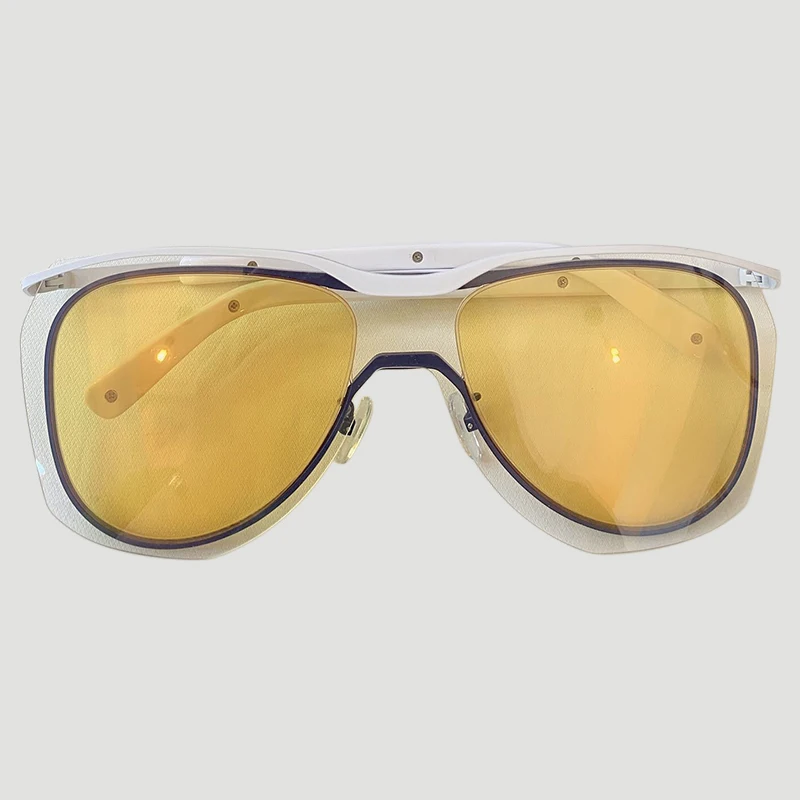 No 2 Солнечные очки Для женщин/Для мужчин gafas de sol hombre Винтаж оправы бренд солнцезащитные очки UV400 - Цвет линз: No 2