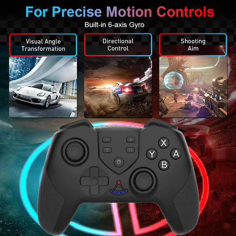 Bluetooth-compatible Pro Gamepad For N-Switch NS-Switch NS Switch Console Wireless Video Game USB Joystick Switch Pro Controller