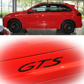 

Car Styling Door Body Vinyl Waist Line GTS Letter Decal Sticker for Cayenne Macan S 718 911