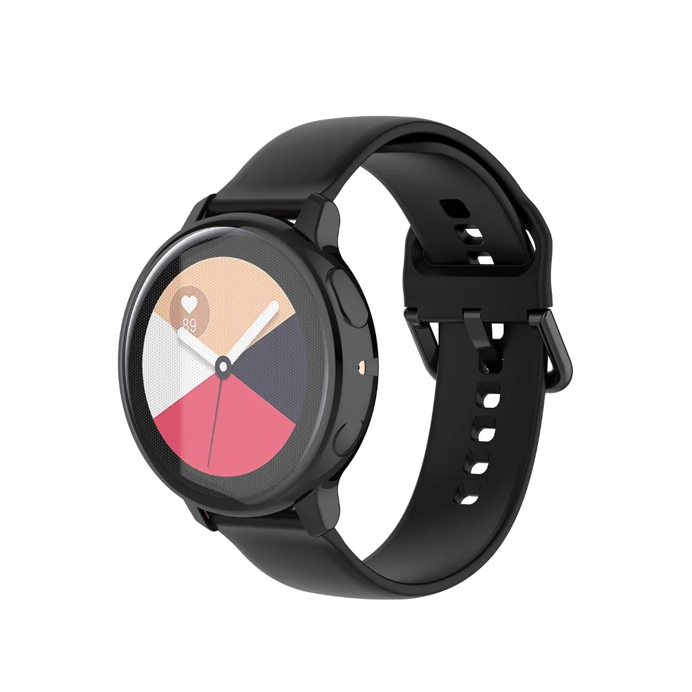 Чехол-накладка для samsung Active2 frontier/classic/Galaxy Watch 40 мм, мягкий термополиуретановый защитный чехол для смарт-часов