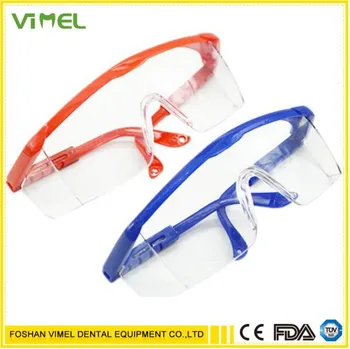 

12pcs Medical Dental Protective Eye Goggles Safety Glasses Blue Frame perfect Anti-fog glasses
