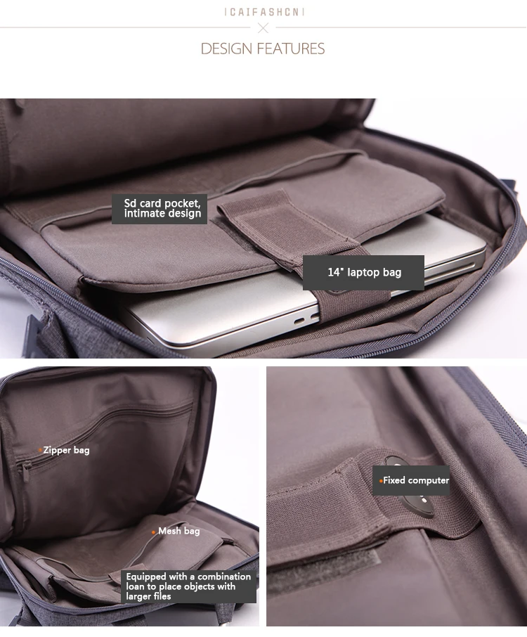 Прямоугольный передний карман на молнии рюкзак с одной лямкой мягкая ручка Мужская сумка клатч 14 дюймов ведро сумки на плечо повседневные