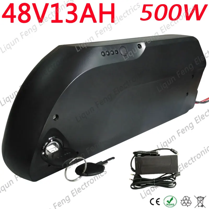 48V 10AH 13AH electric bicycle Lithium ion Battery bike battery with 30A BMS for 500W 750W 1000W Motor | Спорт и развлечения