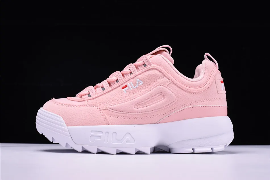 FILA Disruptor II 2 generations large serrated thick raised shoes Women Running Shoes 8 colors size 36-41