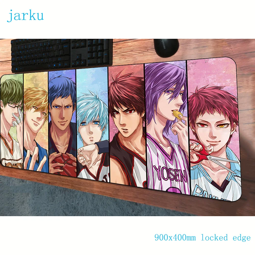Коврики для баскетбольной мыши Kuroko 900x400x3 мм коврик для мышки с героями мультфильмов компьютерный коврик для мыши игровой коврик для мыши геймер для клавиатуры коврики для мыши