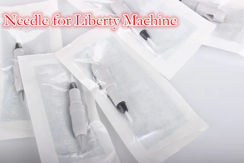 

Free Shipping 50pcs 1R,2R,3R NEWEST Sterilized Permanent Makeup Needles Tattoo Needles for Liberty Tattoo Makeup Pen Machine