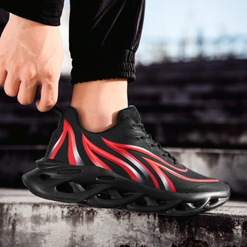 

sneakers men 2019 sport shoes running white black outdoor jogging casual origina breathable Walking Trainers slip on air shoes