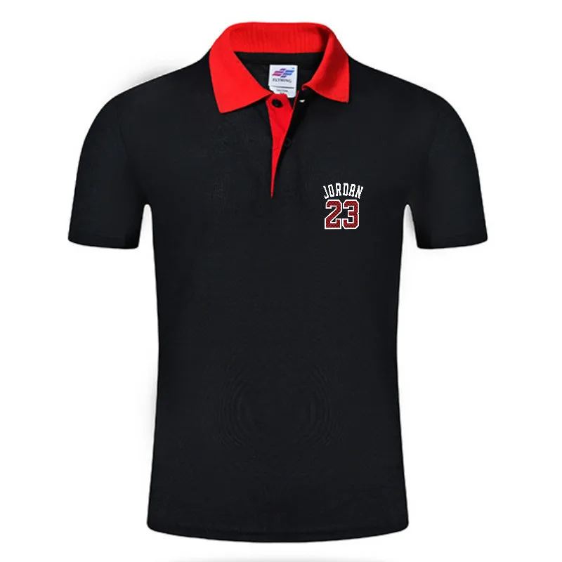 

Business Men 2019 Casual polo shirt Brand clothing Male New Summer Print polo Shirt Cotton Men Solid Polo Homme Men jersey