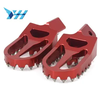 

CNC Red Wide Foot Pegs Pedals Rests For HONDA CRF230L CRF 230 L 2003 2004 2005 2006 2007 2008 2009 Dirt Bike Motocross