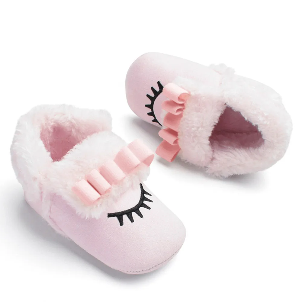 Милая одежда для маленьких девочек; Scarpe Neonato; модная теплая Повседневная обувь для новорожденных; обувь для малышей с героями мультфильмов