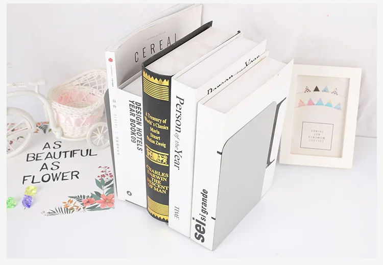 Seven Luck канцелярские принадлежности для студентов сплошной цвет книга стенд для школьников металлическая книжная полка сплошной цвет детей обучения