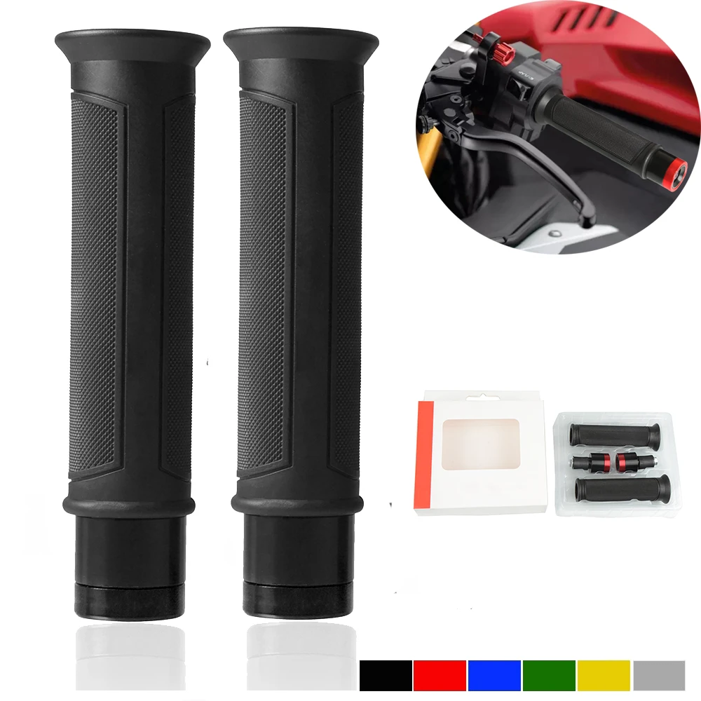 

For Benelli TRK502 TRK 502 2017 2018 2019 Motorcycle 7/8" 22MM Handlebar Hand Grips Handle Bar Motor Grip Handle Ends Grips Bar